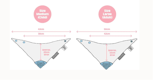 Cheeky Chomper Chewable Bandana - Child and Small Adult