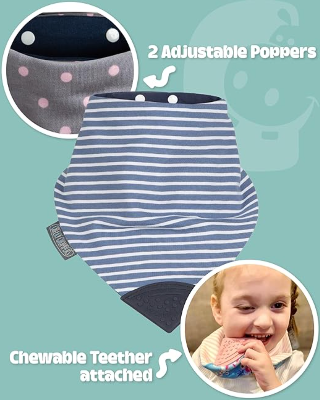 Cheeky Chomper Chewable Bandana - Child and Small Adult