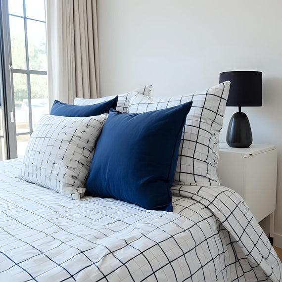 Pillow Protector Waterproof Cotton Euro
