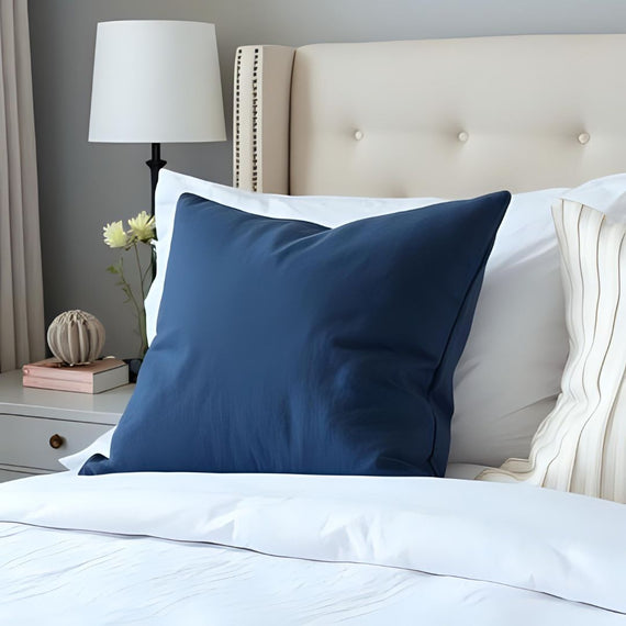 Pillow Protector Waterproof Cotton Euro
