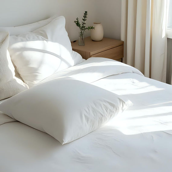 Pillow Protector Waterproof Cotton Euro