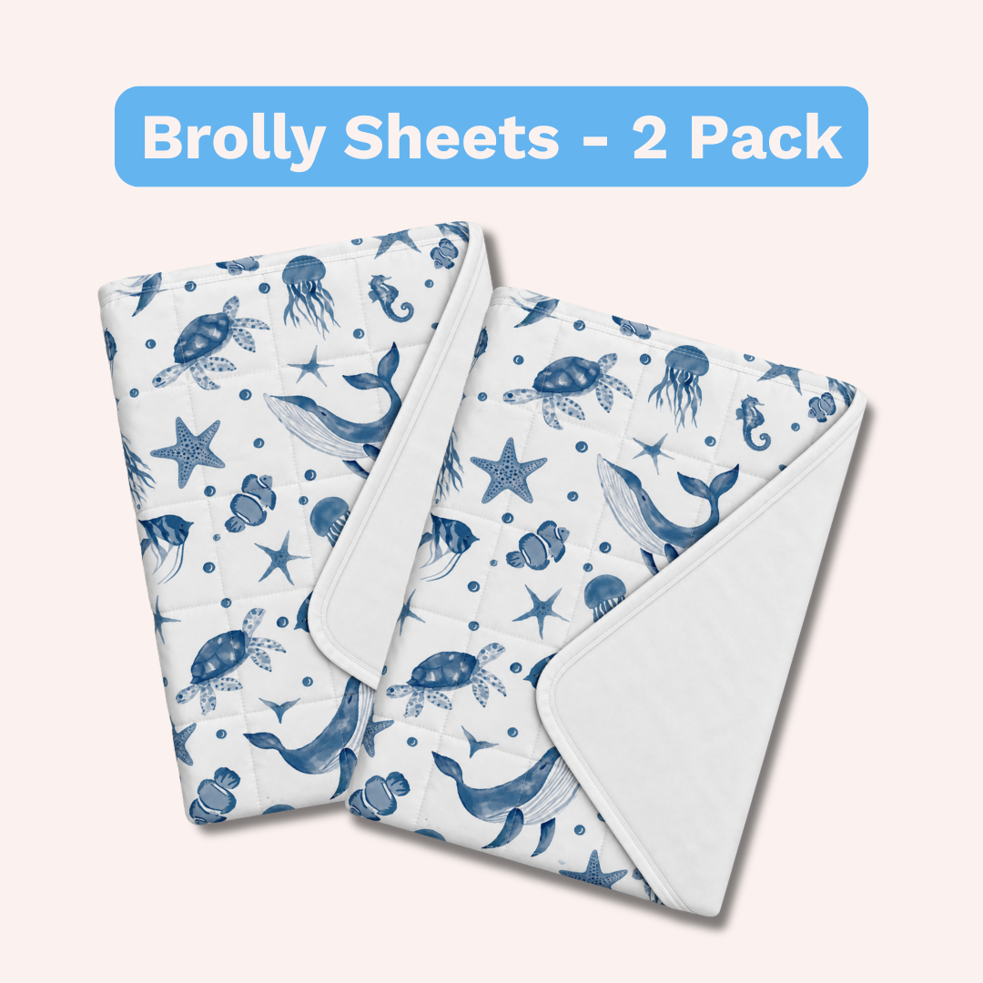 Brolly Sheet With Wings — 2 Pack