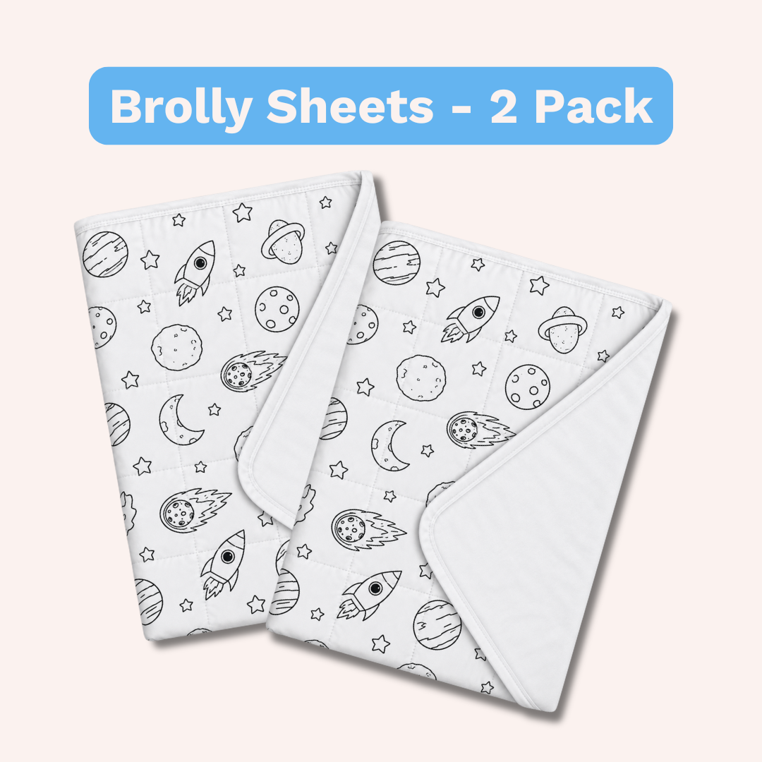 Brolly Sheet With Wings — 2 Pack