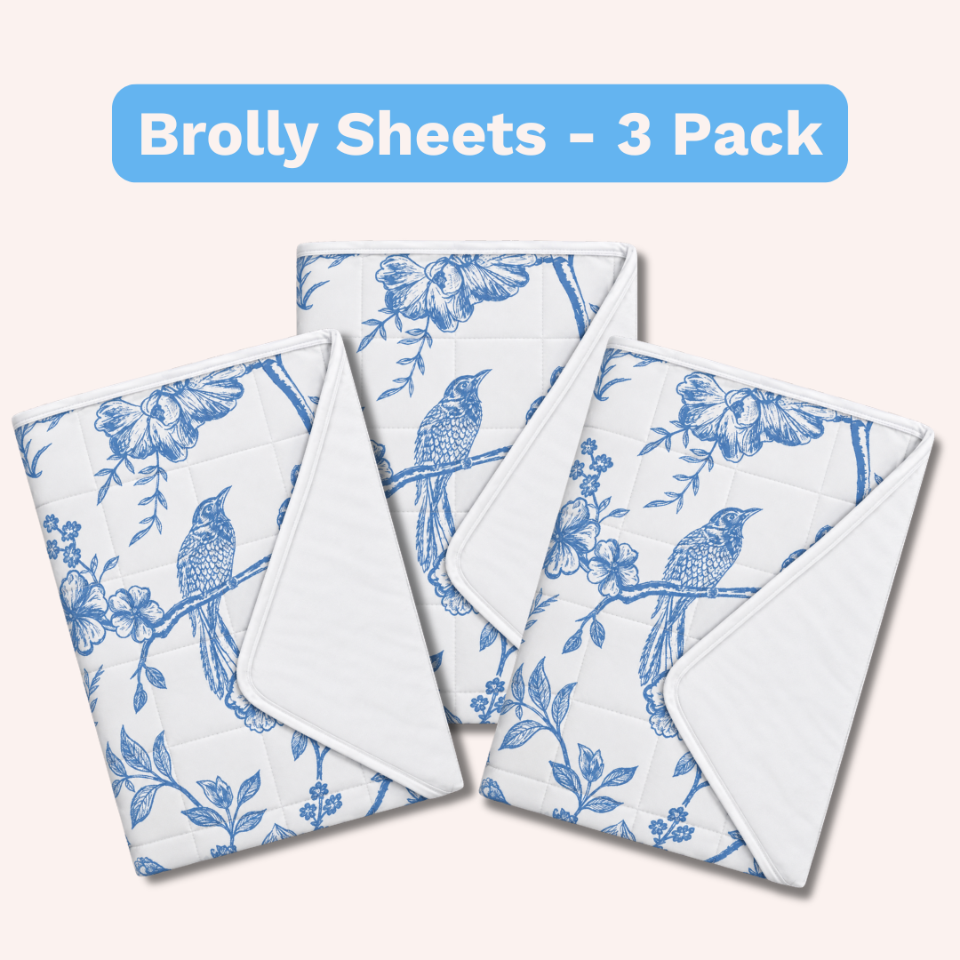 Brolly Sheet With Wings — 3 Pack